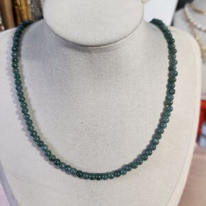 Handmade Beaded Jade Necklace